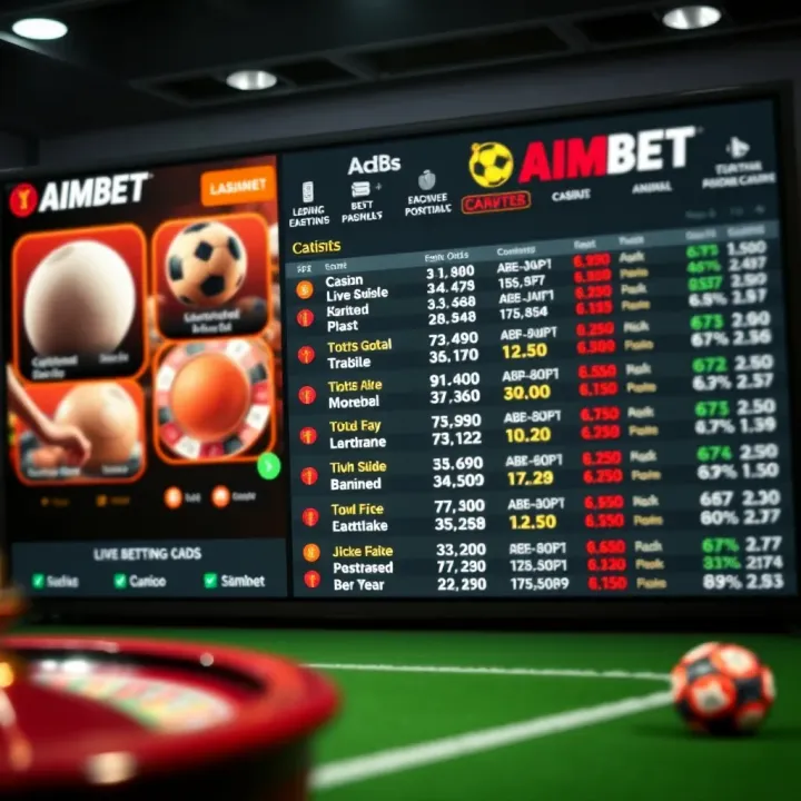 Android smartphone displaying the Aimbet app download page on the Google Play Store
