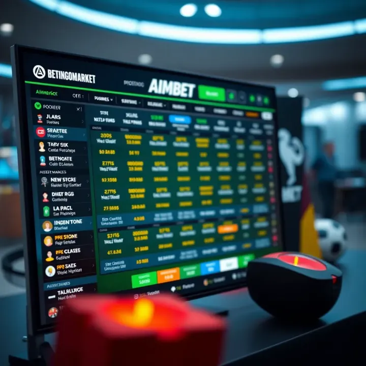 Interface of Aimbet platform showing various sports betting options available to Nigerian users