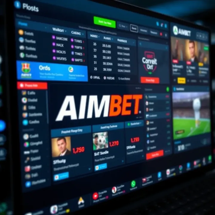 Nigerian cricket fan using Aimbet platform on smartphone with cricket stadium background