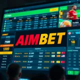 Mobile device displaying Aimbet F1 app with payment methods and customer support features