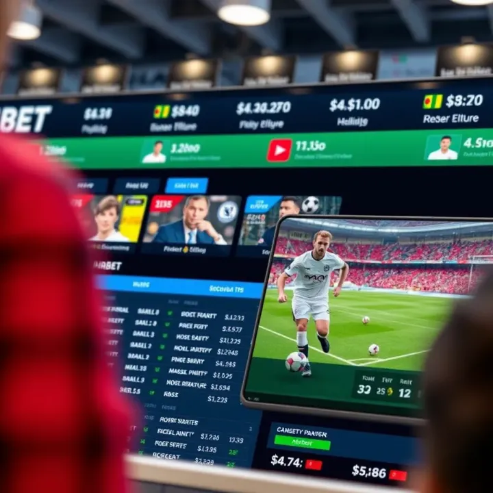 Aimbet Mines betting platform interface showcasing game options and bonus offers