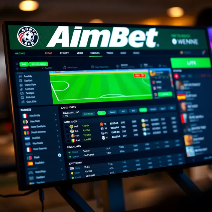 Mobile phone screen showing Nigerian payment methods available on Aimbet for secure deposits