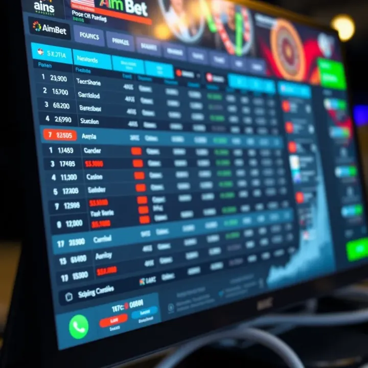 Various payment options available on Aimbet platform