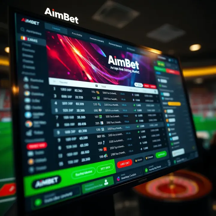 Verified AimBet betting shop dashboard showing account confirmation and active status