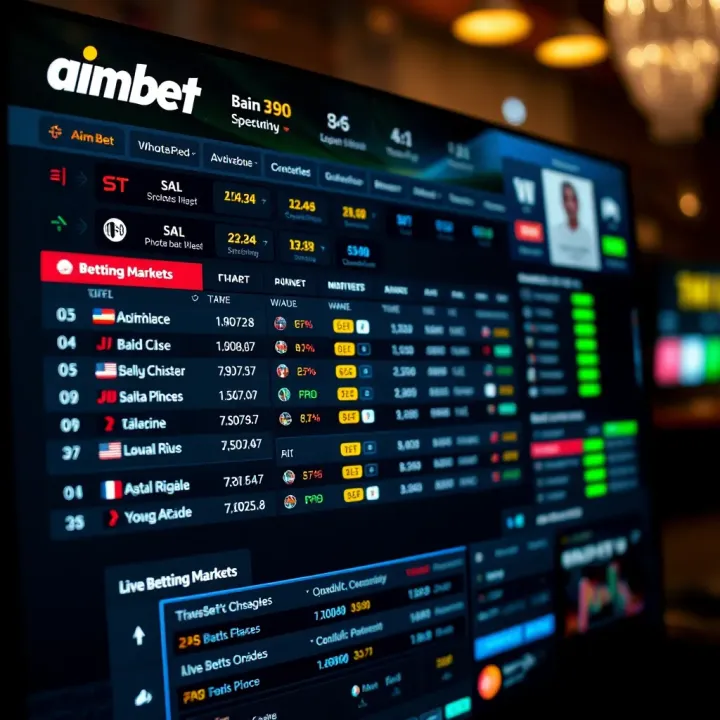 Aimbet shop front with customers making bookings for betting in Nigeria