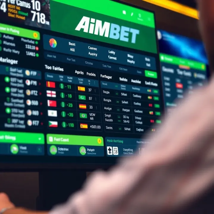 Illustration of strategic betting tips and risk management techniques to maximize rewards on Aimbet