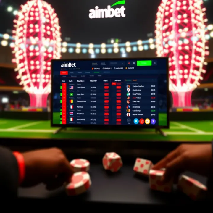 Screen showing virtual sports prediction interface with graphs and odds