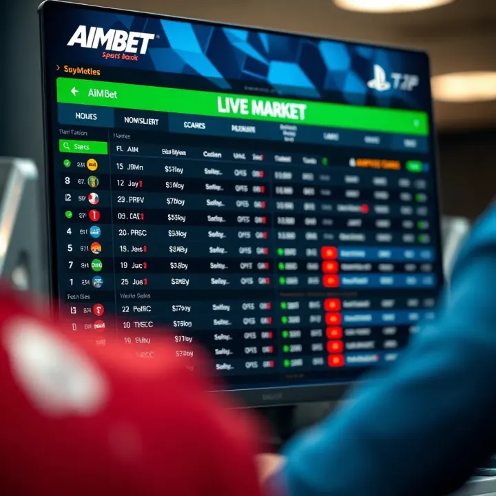 Illustration of Aimbet Lucky Jet game interface with strategic tips overlay
