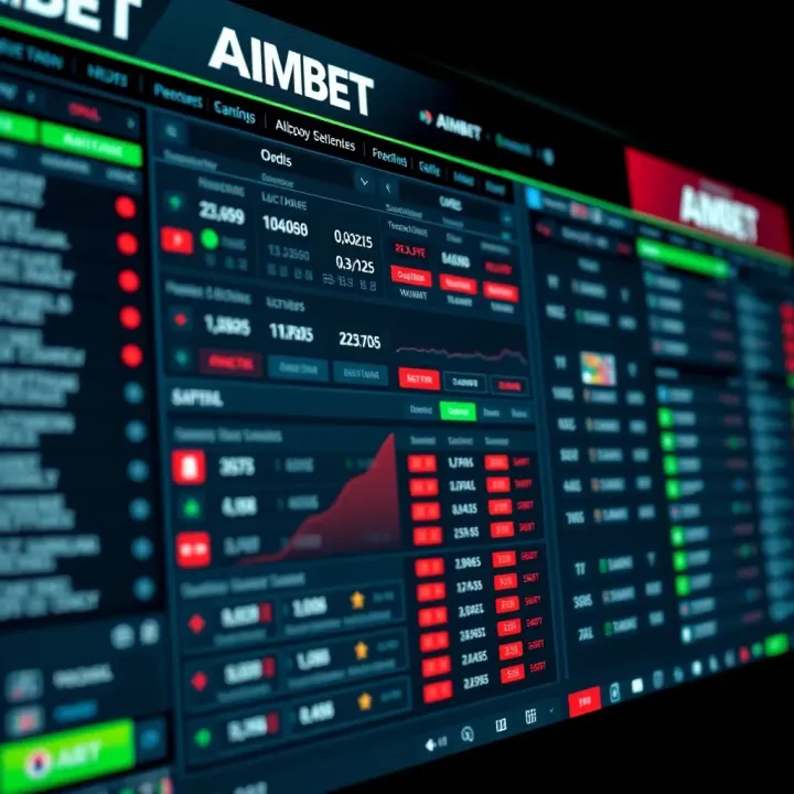 User interface showing registration fields on Aimbet platform
