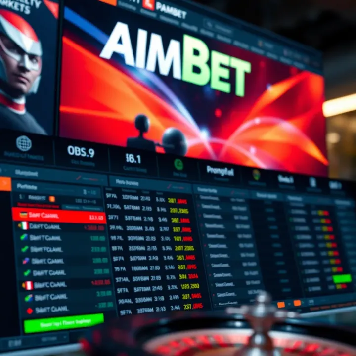 User interface showing withdrawal options on AimBet platform