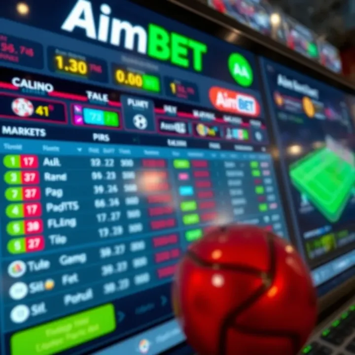 Secure online betting environment highlighting safety features and responsible gaming on Prize AimBet