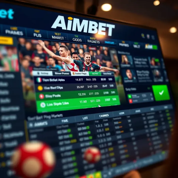 Mobile device screen displaying Aimbet app permissions request during installation