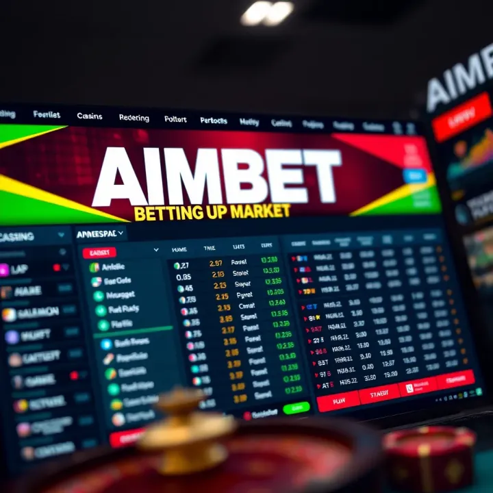 Interface of Aimbet JetX showcasing game controls and potential winnings