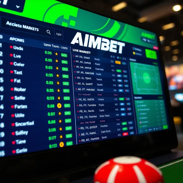 Mobile device displaying a betting application interface with options for sports and casino games