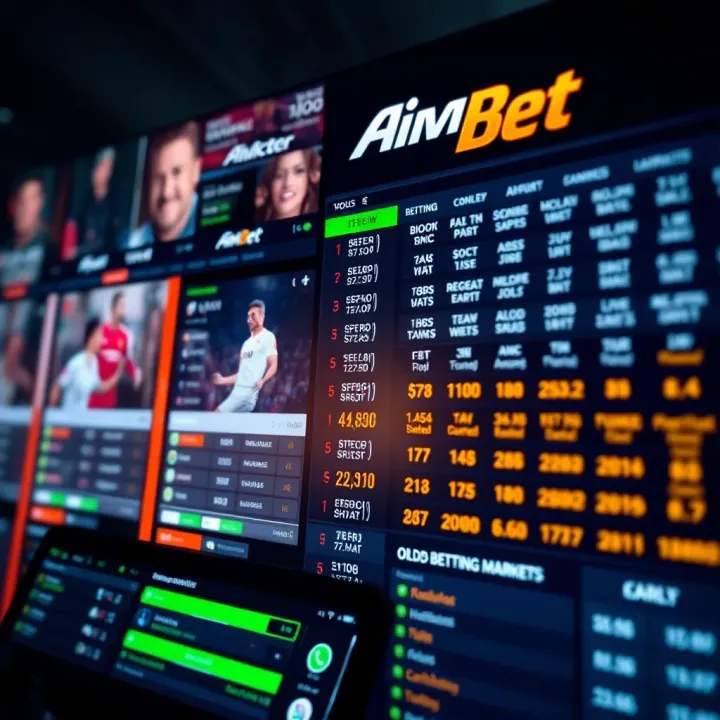 User interface of Shop Bet platform showing available sports and betting options
